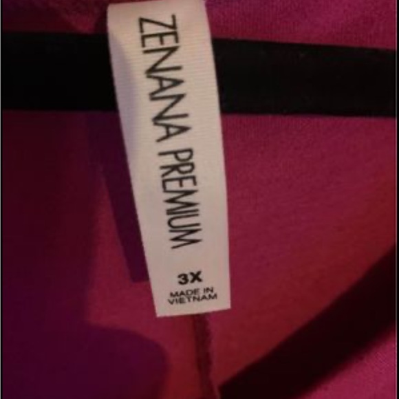 Zenana Premium Womens top size 3X - Picture 2 of 3